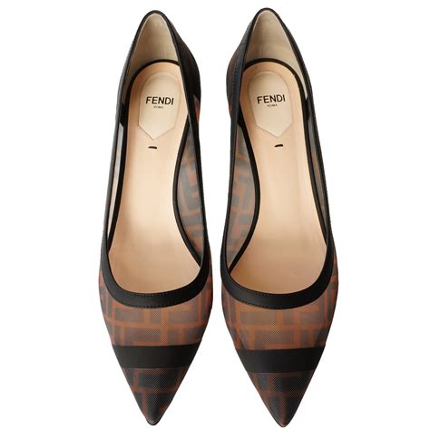 fendi heels colibri|Fendi colibri pumps for sale.